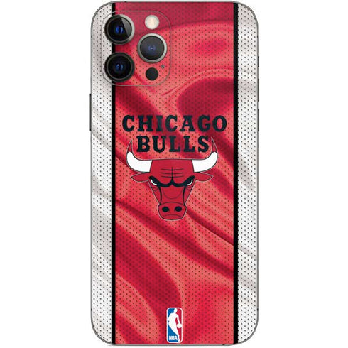 NBA Chicago Bulls Away Jersey iPhone 12 Pro Skin