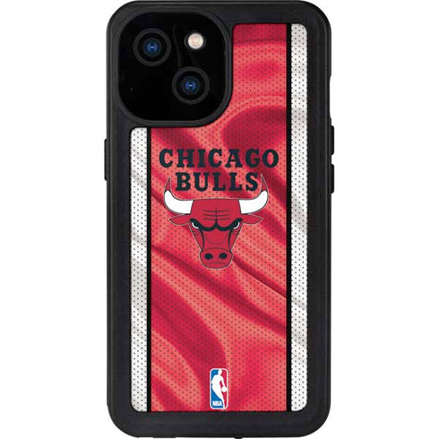 NBA Chicago Bulls Away Jersey iPhone 13 Mini Waterproof Case