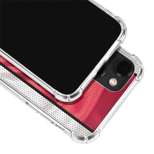 NBA Chicago Bulls Away Jersey iPhone 14 Clear Case