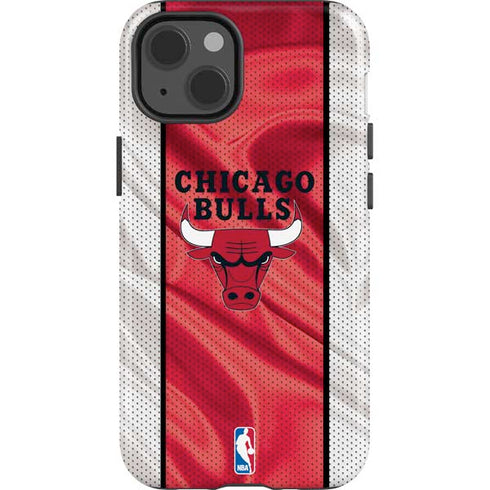NBA Chicago Bulls Away Jersey iPhone 15 Impact Case