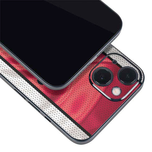 NBA Chicago Bulls Away Jersey iPhone 15 Plus Skin