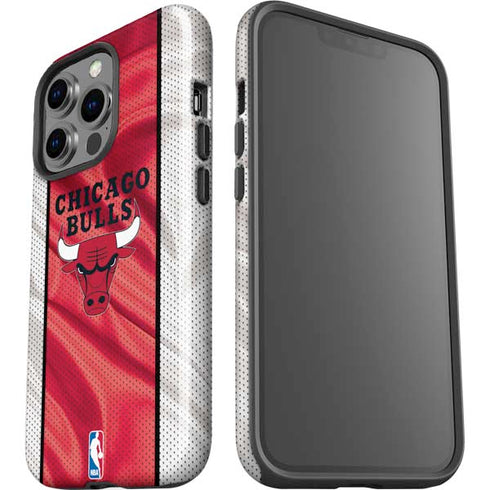 NBA Chicago Bulls Away Jersey iPhone 14 Pro Impact Case