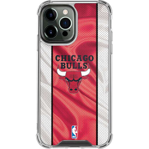 NBA Chicago Bulls Away Jersey iPhone 14 Pro Max Clear Case