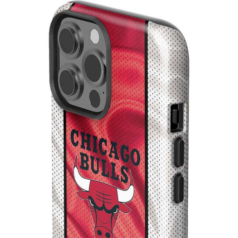 NBA Chicago Bulls Away Jersey iPhone 15 Pro Max Impact Case