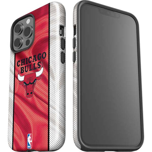 NBA Chicago Bulls Away Jersey iPhone 15 Pro Max Impact Case