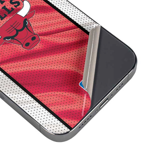 NBA Chicago Bulls Away Jersey iPhone 14 Pro Max Skin