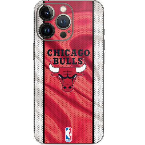 NBA Chicago Bulls Away Jersey iPhone 14 Pro Skin