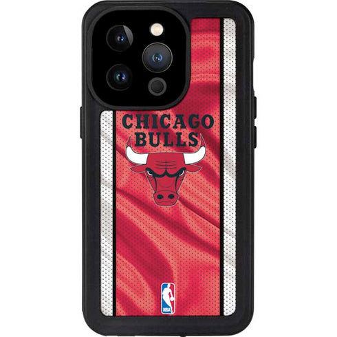 NBA Chicago Bulls Away Jersey iPhone 14 Pro Waterproof Case