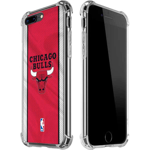 NBA Chicago Bulls Away Jersey iPhone 7/8 Plus Clear Case