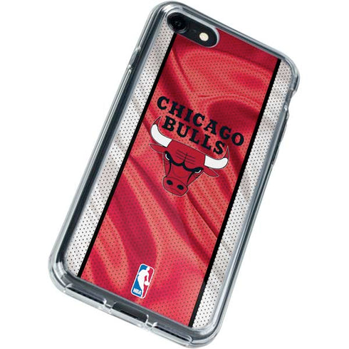 NBA Chicago Bulls Away Jersey iPhone SE (2nd & 3rd Gen) Clear Case