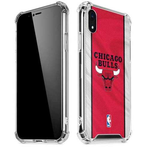 NBA Chicago Bulls Away Jersey iPhone XR Clear Case