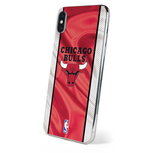 NBA Chicago Bulls Away Jersey iPhone XS Skin