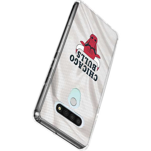 NBA Chicago Bulls Away Jersey LG Stylo 6 Clear Case
