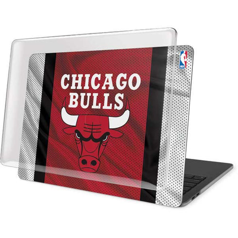 NBA Chicago Bulls Away Jersey MacBook Pro 15in (2016-19) Case plus Skin