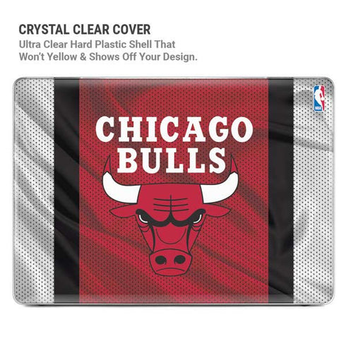 NBA Chicago Bulls Away Jersey MacBook Pro 16in (2021-25) Case plus Skin