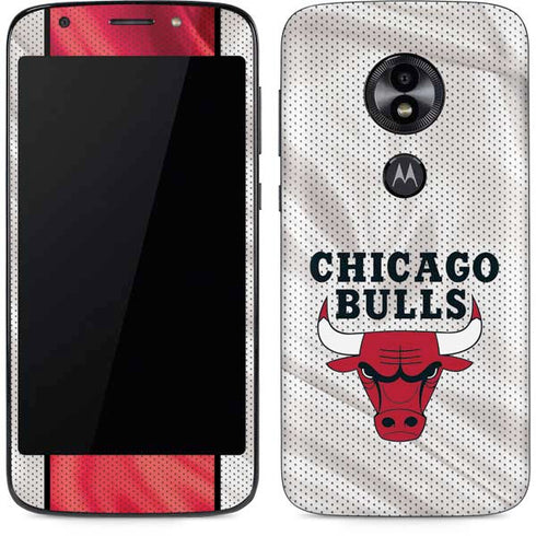 NBA Chicago Bulls Away Jersey Moto E5 Play Skin