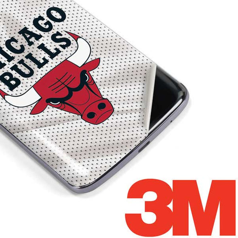 NBA Chicago Bulls Away Jersey Moto E5 Plus Skin