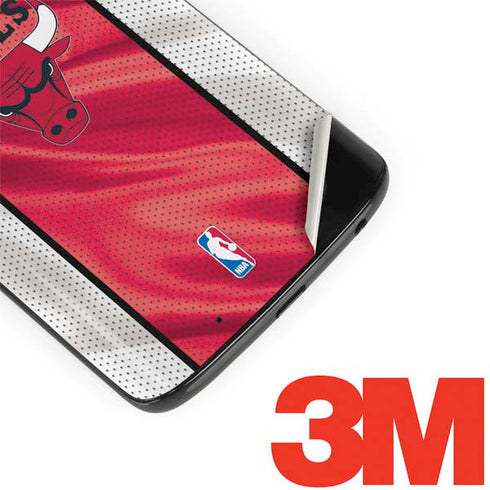 NBA Chicago Bulls Away Jersey Moto G6 Skin