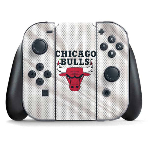 NBA Chicago Bulls Away Jersey Nintendo Switch (2017-2021) Joy-Con Controller Skin