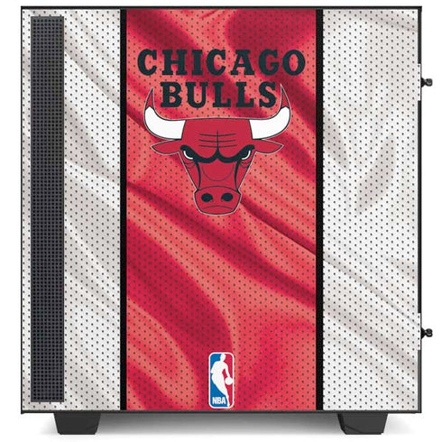 NBA Chicago Bulls Away Jersey NZXT H510 Compact ATX Mid-Tower Case Skin