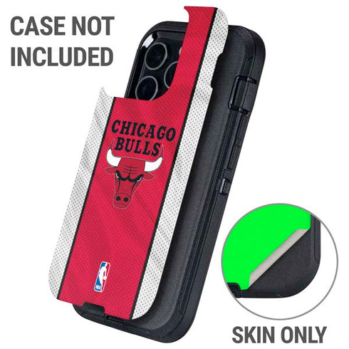 NBA Chicago Bulls Away Jersey Otterbox Defender iPhone Skin