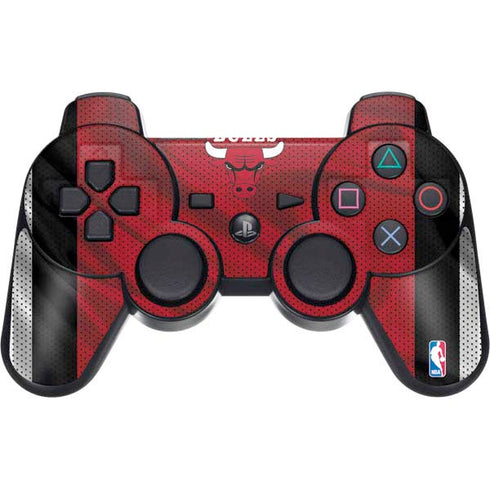 NBA Chicago Bulls Away Jersey PS3 Dual Shock wireless controller Skin