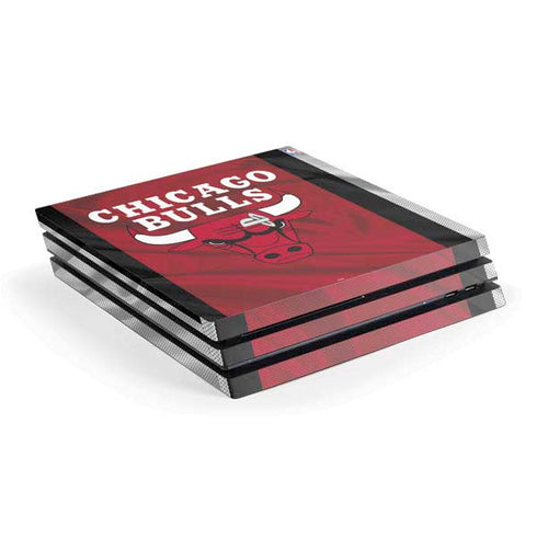 NBA Chicago Bulls Away Jersey PS4 Pro Console Skin