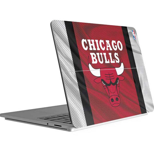 NBA Chicago Bulls Away Jersey Surface Laptop Studio Skin
