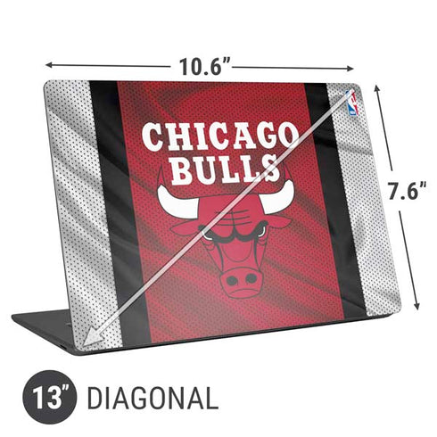 NBA Chicago Bulls Away Jersey Universal Laptop 13in (10.6 x 7.6in) Skin