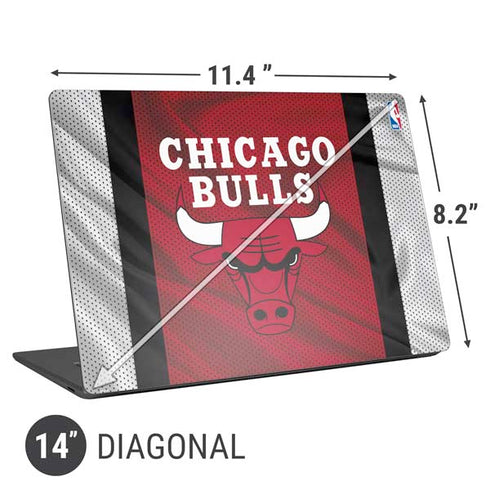 NBA Chicago Bulls Away Jersey Universal Laptop 14in (11.4 x 8.2in) Skin