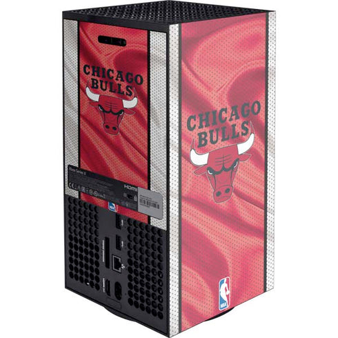 NBA Chicago Bulls Away Jersey Xbox Series X Console Skin