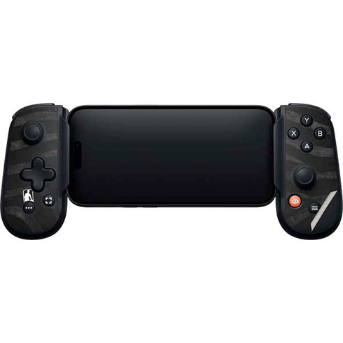 NBA Chicago Bulls Black Animal Print Backbone One for iPhone Game Controller Skin