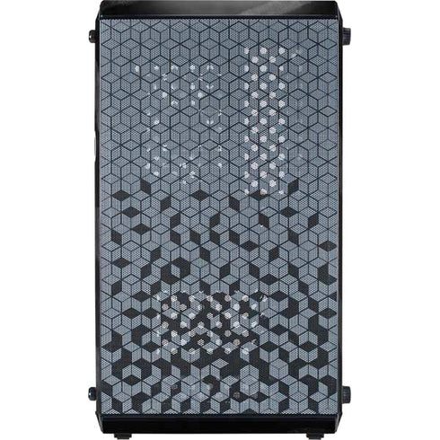 NBA Chicago Bulls Black Animal Print Cooler Master MasterBox Q300L Mini Tower Skin