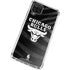NBA Chicago Bulls Black Animal Print Galaxy A12 Clear Case
