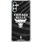 NBA Chicago Bulls Black Animal Print Galaxy A13 5G Clear Case