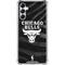 NBA Chicago Bulls Black Animal Print Galaxy A14 5G Clear Case