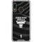 NBA Chicago Bulls Black Animal Print Galaxy A30 Clear Case