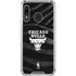 NBA Chicago Bulls Black Animal Print Galaxy A30 Clear Case