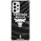 NBA Chicago Bulls Black Animal Print Galaxy A53 5G Clear Case