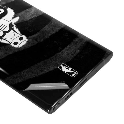 NBA Chicago Bulls Black Animal Print Galaxy Note 10 Skin