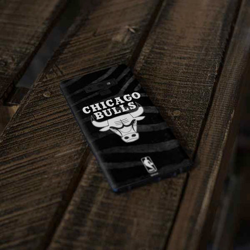 NBA Chicago Bulls Black Animal Print Galaxy Note 9 Skin