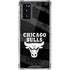 NBA Chicago Bulls Black Animal Print Galaxy Note20 5G Clear Case