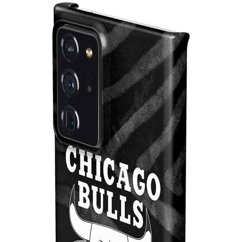 NBA Chicago Bulls Black Animal Print Galaxy Note20 Ultra 5G Lite Case