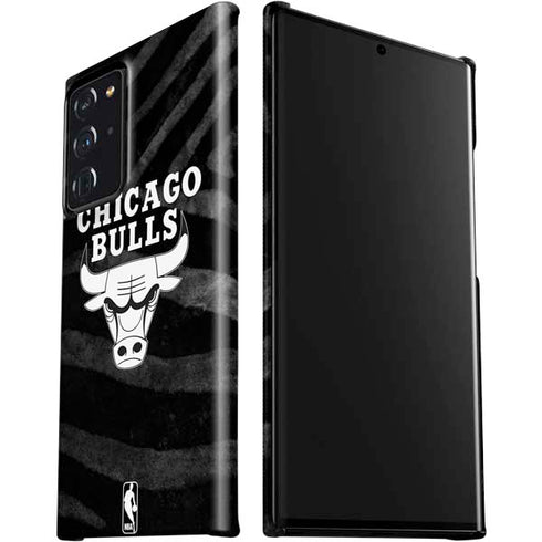 NBA Chicago Bulls Black Animal Print Galaxy Note20 Ultra 5G Lite Case