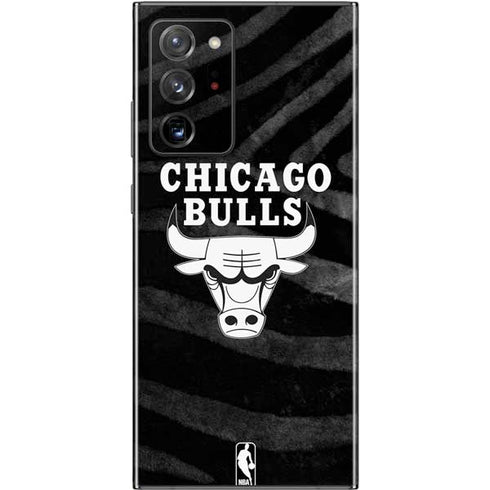 NBA Chicago Bulls Black Animal Print Galaxy Note20 Ultra 5G Skin
