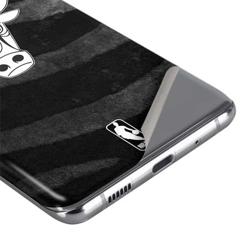 NBA Chicago Bulls Black Animal Print Galaxy S20 Plus Skin