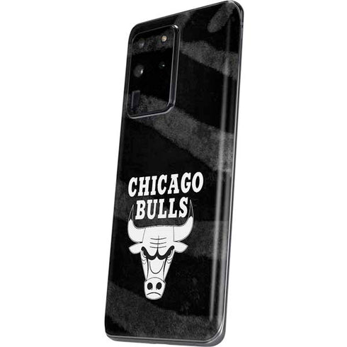 NBA Chicago Bulls Black Animal Print Galaxy S20 Ultra 5G Skin