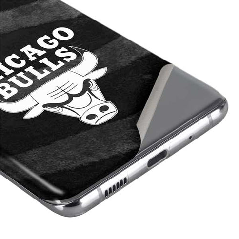 NBA Chicago Bulls Black Animal Print Galaxy S20 Ultra 5G Skin