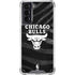 NBA Chicago Bulls Black Animal Print Galaxy S21 5G Clear Case