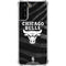 NBA Chicago Bulls Black Animal Print Galaxy S21 FE Clear Case